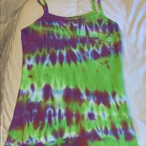 Tie-dye tank top